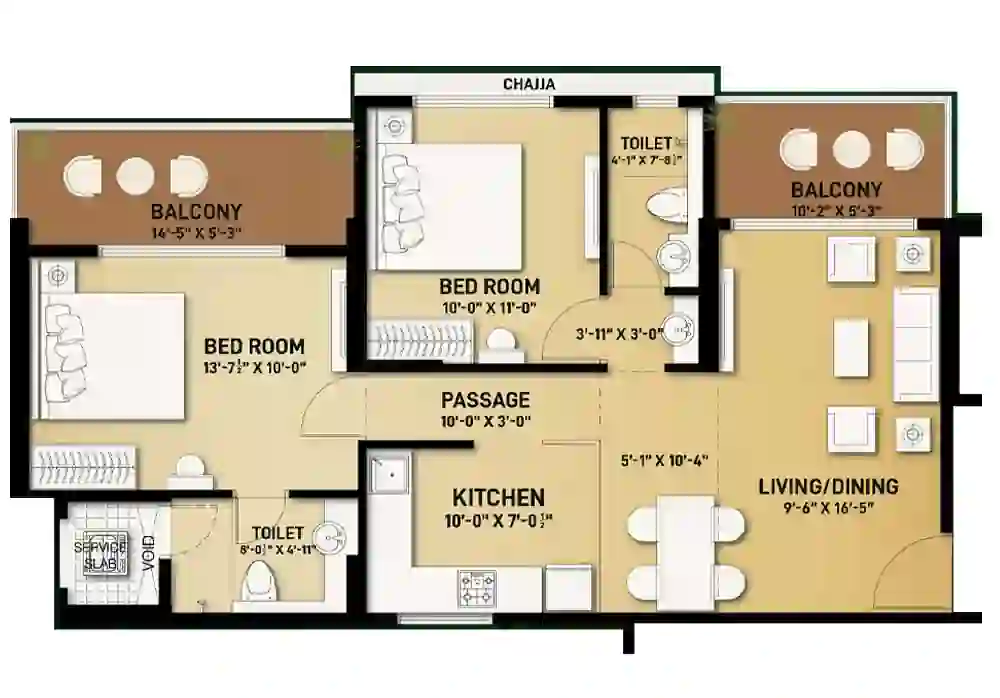 2 BHK